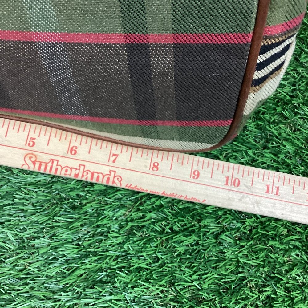 Vintage Heckathorn Plaid Bucket Bag - Picture 7 of 13